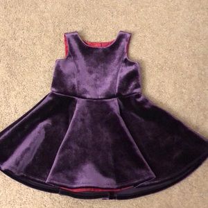 Velvet Toddler Dress